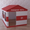 Детский игровой домик «Пожарная служба» - «globural.ru» - Краснокаменск