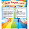 Стенд "Мир вокруг меня" - «globural.ru» - Краснокаменск