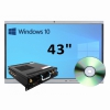 Интерактивная панель 43" (встроенный ПК, Win10) - «globural.ru» - Краснокаменск