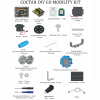 Robo kit DIYGO Мобильный робот с колесами всенаправленного движения - «globural.ru» - Краснокаменск