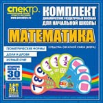 Комплект динамических раздаточных пособий - Математика (веера) Устный счет, доли и дроби, геометрические фигуры - «globural.ru» - Краснокаменск