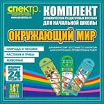 Комплект динамических раздаточных пособий - Окружающий мир (шнуровки). Животные, природа и человек, растения и грибы. - «globural.ru» - Краснокаменск