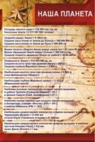Стенд "Наша планета" - «globural.ru» - Краснокаменск
