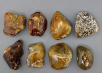 Сердолик, полированная галька 4,5-6,5 см - «globural.ru» - Краснокаменск