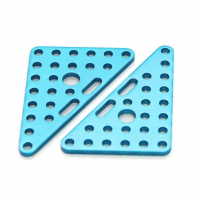 Треугольная пластина из анодированного алюминия Triangle Plate 6*8 (Pair) - «globural.ru» - Краснокаменск