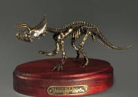 Модель скелета динозавра Triceratops - «globural.ru» - Краснокаменск