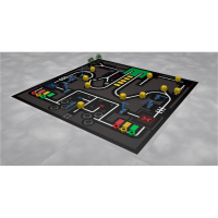 Соревновательное поле с элементами MakeX Stater Arenas Kit - «globural.ru» - Краснокаменск