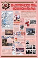 Плакат "Великая Отечественная война: Крах гитлеровского плана «молниеносной войны»" - «globural.ru» - Краснокаменск