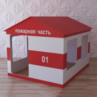 Детский игровой домик «Пожарная служба» - «globural.ru» - Краснокаменск