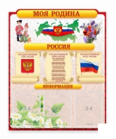 Стенд "Наша родина Россия" - «globural.ru» - Краснокаменск