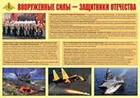 Плакат "Вооруженные Силы – защитники Отечества" - «globural.ru» - Краснокаменск