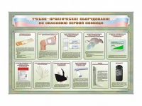 Стенды "Учебно-практическое оборудование по оказанию первой помощи" - «globural.ru» - Краснокаменск