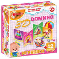 Комплект развивающих игр 3-5 лет. 3D домино (3-5 лет) - «globural.ru» - Краснокаменск