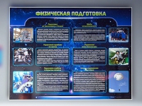 Стенд "Физическая подготовка" (вариант 2) - «globural.ru» - Краснокаменск