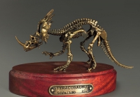 Модель скелета динозавра Styracosaurus - «globural.ru» - Краснокаменск