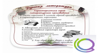 Стенд "Характеристика героя литературного произведения" - «globural.ru» - Краснокаменск