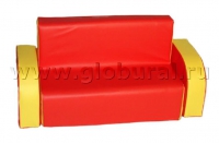 Диван с подлокотниками 90*35*45/20см (ВИК) - «globural.ru» - Краснокаменск