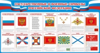 Стенд "Государственные и военные символы РФ" - «globural.ru» - Краснокаменск