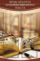 Стенд "Виды анализа художественного текста" - «globural.ru» - Краснокаменск