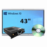 Интерактивная панель 43" (встроенный ПК, Win10) - «globural.ru» - Краснокаменск
