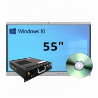 Интерактивная панель 55" (встроенный ПК, Win10) - «globural.ru» - Краснокаменск