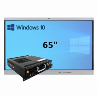 Интерактивная панель 65" (встроенный ПК Win10, Intel i5) - «globural.ru» - Краснокаменск