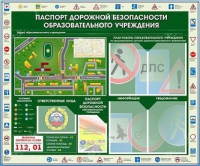 Стенд-уголок "Паспорт дорожной безопасности образовательного учреждения" - «globural.ru» - Краснокаменск