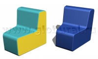 Косоугольный стул 44*60*60/32см (ВИК) - «globural.ru» - Краснокаменск