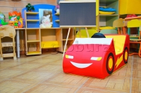Напольная игрушка "Машинка - гонка" с аппликацией (ВИК) - «globural.ru» - Краснокаменск
