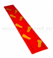 Дорожка массажная со следами(в чехле из кожи) - «globural.ru» - Краснокаменск