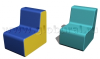 Прямоугольный стул 30*35*45/20см (ВИК) - «globural.ru» - Краснокаменск