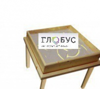 Стол на ножках для рисования песком светозвуковой - «globural.ru» - Краснокаменск