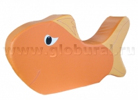 Напольная игрушка "Рыбка" с аппликацией (ВИК) - «globural.ru» - Краснокаменск