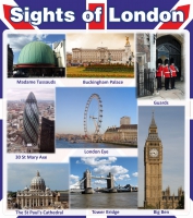 Стенд "Sights of london" - «globural.ru» - Краснокаменск
