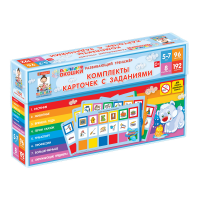 Развивающий тренажёр "Разноцветные окошки" 5-7 лет. Дополнительный набор карточек к базовому комплекту - «globural.ru» - Краснокаменск