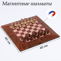 Шахматы магнитные доска и фигуры из пластика - «globural.ru» - Краснокаменск