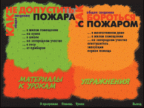 Основы пожарной  безопасности. (Электронное учебное пособие по курсу ОБЖ) - «globural.ru» - Краснокаменск