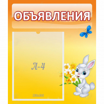 Стенд "Объявления" №5 - «globural.ru» - Краснокаменск