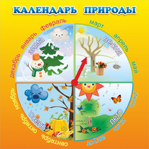 Стенд "Календарь природы" 0.5x0.5 - «globural.ru» - Краснокаменск