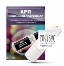 Конструктор рабочей программы "Школьный дефектолог" на USB-носителе - «globural.ru» - Краснокаменск