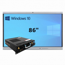 Интерактивная панель 86" (встроенный ПК Win10, Intel i5) - «globural.ru» - Краснокаменск