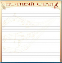 Доска магнитно-маркерная "Нотный стан" - «globural.ru» - Краснокаменск