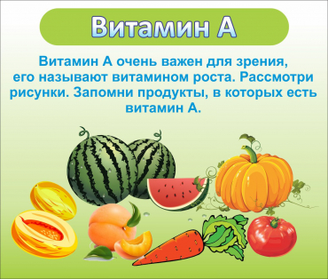 Стенд "Витамин А" - «globural.ru» - Краснокаменск